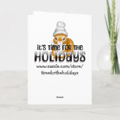 Schattige  paashaas, mand en eieren kaart (Achterkant)