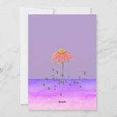 Schattige paashaas met kuikens feestdagenkaart (Achterkant)