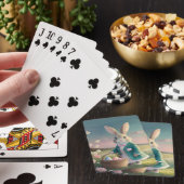 Schattige paashaas  pokerkaarten (Insitu)