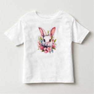 Schattige Paashaas Portrait Gift T-shirt
