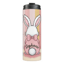 Schattige Paashaas Trio Pastel Animal Print, Naam
