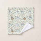 Schattige Paashaasjes Bad Handdoek (Wasdoekje)