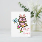 Schattige paashoenders met Bunny Ears Feestdagenkaart (Staand voorkant)