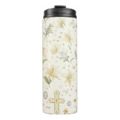 Schattige Paaspatroon Tumbler Thermosbeker (Voorkant)