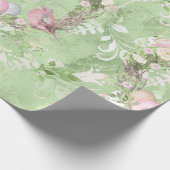 Schattige Paasvogels Cadeaupapier (Hoek)
