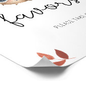 Schattige paddenstoel - Favors Poster (Hoek)