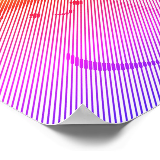 Schattige paddenstoel kunst poster (Hoek)