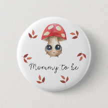 Schattige paddenstoel Mama-to-be Baby shower