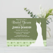 Schattige palmboompatroon kaart (Staand voorkant)