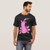 Schattige pan Axolotl T-shirt (Voorkant volledig)