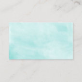 Schattige Panda Baby shower Luier Raffle Informatiekaartje (Achterkant)