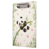 Schattige Panda Bamboe Aquarel Klembord | (Links)