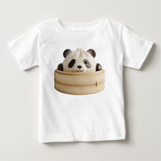Schattige Panda Bao Bun Bamboe Stomer (Voorkant)