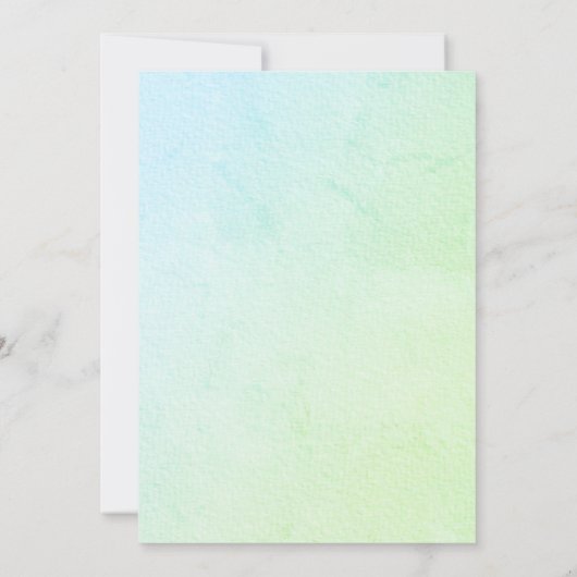 Schattige Panda Beer Baby shower Uitnodiging (Achterkant)