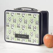 Schattige Panda Beer Bamboe Kawaii Dieren Kinderen (In situ)