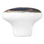 Schattige Panda Beer Eten Bamboe Keramische Knop (Zijkant)