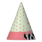 Schattige Panda Beer Meisje Verjaardagsfeestje Pet Feesthoedjes (Links)