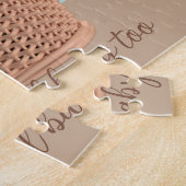 Schattige Panda Beer Nieuw Home Jigsaw Puzzel (Zijkant)