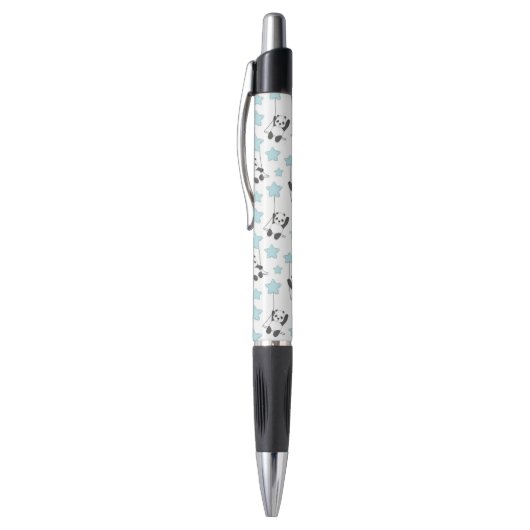 Schattige Panda Beer onder de sterren | BABY Pen (Top (Verticaal))