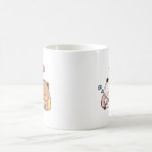 Schattige Panda beer paar hugin, bubu en dudu lief Koffiemok (Center)