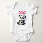 Schattige Panda Bodysuit (Voorkant)