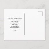 Schattige panda die ontspant in een binnenband bed briefkaart (Achterkant)