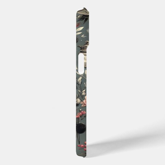 Schattige  Panda Floral Case-Mate iPhone Case (Achterkant / Rechts)