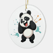 Schattige panda hanger - een charmante touch aan u keramisch ornament (Links)