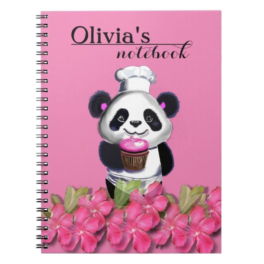 Schattige Panda Journal of Notitieboek (Voorkant)