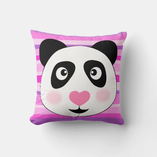 schattige panda, kamer van kind kussen (Voorkant)