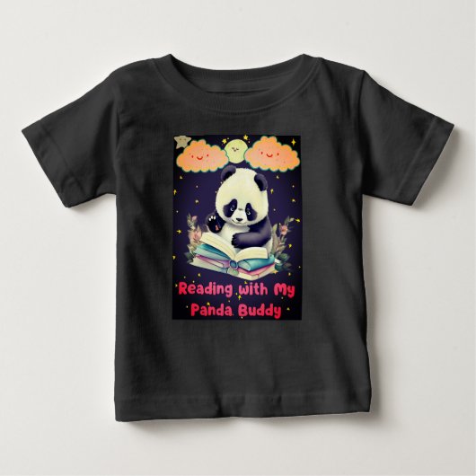 Schattige Panda kleding T-shirts (Voorkant)