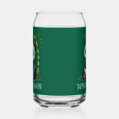 Schattige Panda Knuffelen Bamboe Schattige Cartoon Blikvorm Glas (Links)