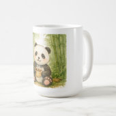 Schattige panda koffiemok (Voorkant rechts)