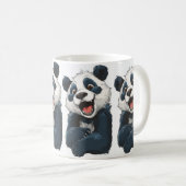 Schattige panda koffiemok (Voorkant rechts)