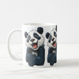 Schattige panda koffiemok