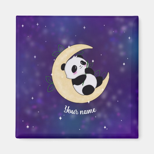 Schattige panda magneet (Voorkant)