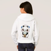 Schattige Panda met Bubble Tea (Achterkant volledig)