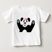 Schattige Panda met roze Bow (Voorkant)