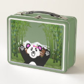 Schattige panda met roze strik (Voorkant)
