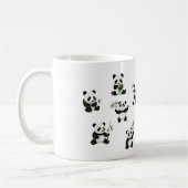 Schattige Panda Mok met Bamboo Design Cup (Links)