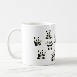 Schattige Panda Mok met Bamboo Design Cup