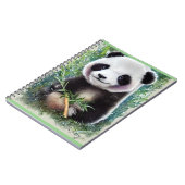 Schattige Panda Notitieboek (Linkerzijde)