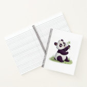 Schattige Panda-Notitieboek | Dream Quill Notitieboek (Binnen)