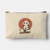 Schattige panda-ontwerp etui (Voorkant)
