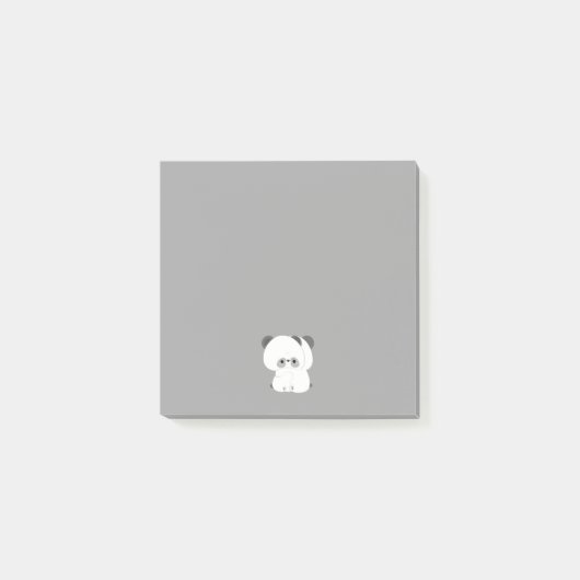Schattige Panda Paar Post-it® Notes (Voorkant)