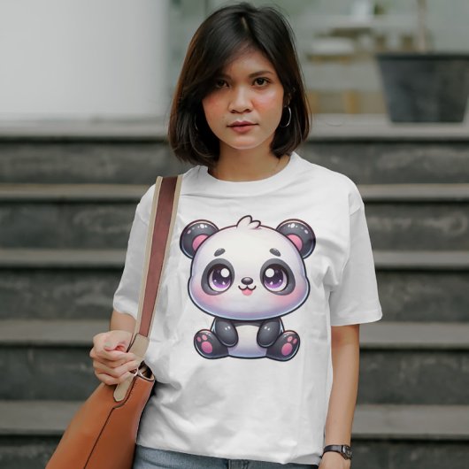 Schattige Panda Pal kawaii T-shirt