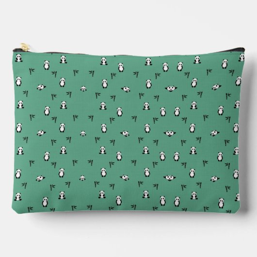 Schattige Panda Pattern Pouch Etui (Voorkant)