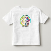 Schattige Panda - Persoonlijk Kinder Shirts (Voorkant)