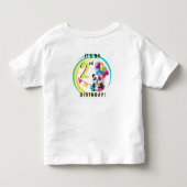Schattige Panda - Persoonlijk Kinder Shirts (Achterkant)