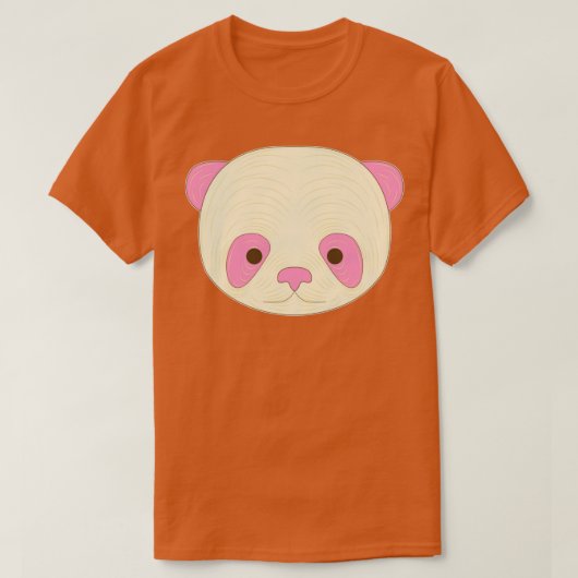 schattige panda t-shirt (Design voorkant)